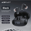 TWS Wireless Earbuds with ANC + ENC Noise Cancellation