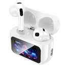 TWS Wireless Earbuds with LCD Touch Screen | Bluetooth 5.4