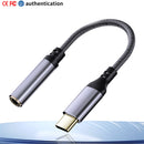 Type-C Headphone Jack Audio Adapter USB-C AUX Audio