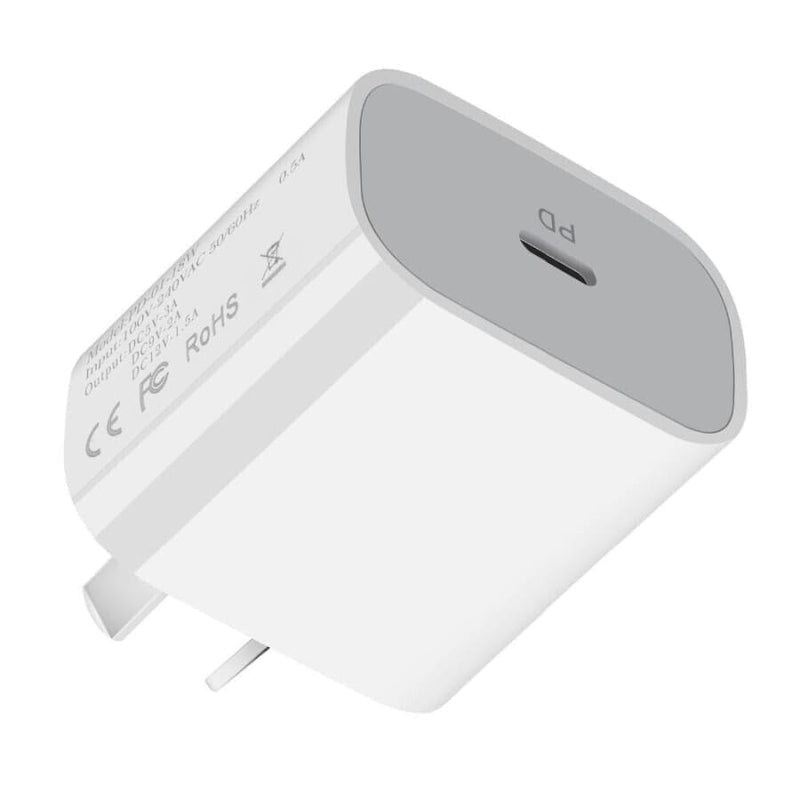 Type C to Type C Charger Cable (1m) & Wall Plug (NZ/AUS)