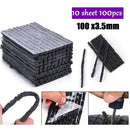 Tyre Repair Plugs 100PCS Black 2