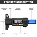 Tyre Tread Depth Gauge Portable Tread Depth Tester 2