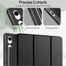 Ultra-Thin PU Leather Magnetic Case with Pencil Holder