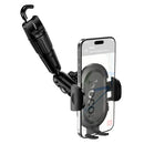 Ultra Thin Rear View Mirror Phone Holder w/ Dual Joint 2