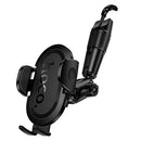 Ultra Thin Rear View Mirror Phone Holder w/ Dual Joint 1