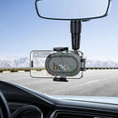 Ultra Thin Rear View Mirror Phone Holder w/ Dual Joint 6