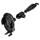Ultra Thin Rear View Mirror Phone Holder w/ Dual Joint 4