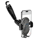 Ultra-Thin Rearview Mirror Phone Holder with Dual-Joint