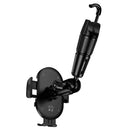 Ultra-Thin Rearview Mirror Phone Holder with Dual-Joint