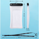 Universal 7.2’’ Waterproof Phone Pouch - Air Cushion Strap