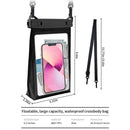 Universal 8.2’’ Floating Waterproof Crossbody Bag - Double
