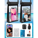Universal 8.2’’ Floating Waterproof Crossbody Bag - Double