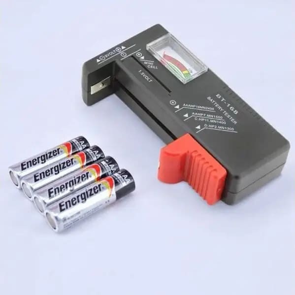 Universal Battery Tester For AA 9V Button Type Batteries