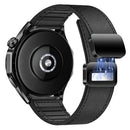 Universal Leather Watch Strap with Magnetic Buckle 1