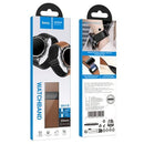 Universal Leather Watch Strap with Magnetic Buckle 16