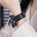 Universal Leather Watch Strap with Magnetic Buckle 6