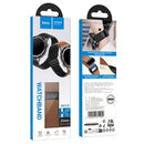 Universal Leather Watch Strap with Magnetic Buckle 11
