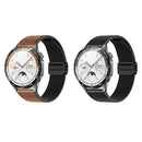 Universal Leather Watch Strap with Magnetic Buckle 5