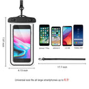 Universal Size IPX8 Underwater Waterproof Phone Bag