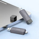 USB 2.0 Memory Card Reader with USB-A / USB-C Dual Plug 4