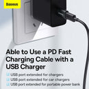 USB 3.1 To USB-C / Type-C Female Charging Data Converter