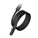 USB-A to USB-C 36W Fast Charging Cable with Kickstand