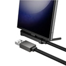 USB-A to USB-C 36W Fast Charging Cable with Kickstand