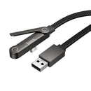USB-A to USB-C 36W Fast Charging Cable with Kickstand