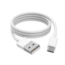 USB-A to USB-C Charger Cable for HTC Phones (White) 1m 1