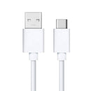 USB-A to USB-C Charger Cable for Nokia Phones (White) 1m 1