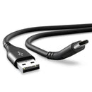 USB-A to USB-C Charger Cable for Nubia Phones (Black) 1m 1