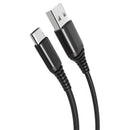 USB-A to USB-C Charger Cable for OnePlus Phones (Black) 1m 1
