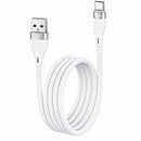 USB-A to USB-C Fast Charging Data Cable | 3A 1 Meter White