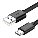 USB-A to Micro-USB Charger Cable for HTC Phones (Black) 1m 1
