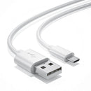USB-A to Micro-USB Charger Cable for HTC Phones (White) 1m 1