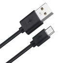 USB-A to Micro-USB Charger Cable for LG Phones (Black) 1m 1