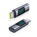 USB-C Female to USB-C Male 100W Max Converter Adapter