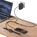USB-C to 2x USB-C Fast Charging Cable + Apple Watch
