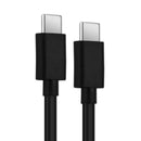 USB-C to USB-C Charger Cable for LG Phones (Black) 1m 1