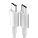 USB-C to USB-C Charger Cable for LG Phones (White) 1m 1