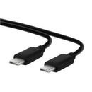 USB-C to USB-C Charger Cable for Nokia Phones (Black) 1m 1