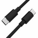 USB-C to USB-C Charger Cable for TCL Phones (Black) 1m 1