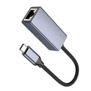 USB-C to RJ45 Ethernet Adapter 1000Mbps Gigabit LAN Adapter