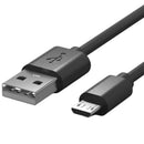 USB Micro‑USB Charger Cable for Sony Phones (Black) 1m 1