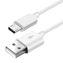 USB Micro‑USB Charger Cable for Sony Phones (White) 1m 1