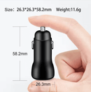 USB + PD Car Charger – Type-C Fast Charging Mobile Adapter