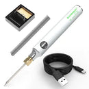 USB Soldering Iron Set - 8W Adjustable Temp Ceramic Core &