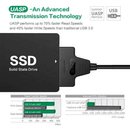 USB 3.0 to SATA Adapter Cable 2.5 Inch 5Gbps 22 Pin