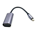 USB3.1-C Type-C To VGA Adapter Full HD 1080P 1