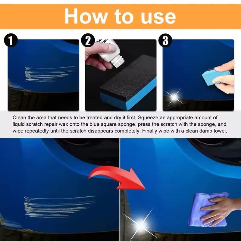 Vehicle Scratch Polish & Buffing Sponge Tools & Kits